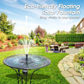 Miniatyrbillede 4 af 4: Solar springvand, solcelle dam pumpe Udendørs vandpumpe Have solcelle