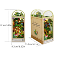 Miniatyrbillede 4 af 4: Træ 3D DIY Boghjørne Miniaturesæt Firefly Forest Dekoration