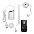 Miniatyrbillede 7 af 7: Tyverisikret mobiltelefon display stand sikkerhedsalarm displayholder med opladningsfunktion til udstillingshaller butikker til IOS interface 1856