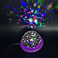 Miniatyrbilde 3 av 6: LED-projektor Stjerne Måne Nattlys Himmel, roterende styrt