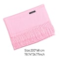 Miniatyrbilde 7 av 10: Cashmere Skjerf Ullsjal GRÖN-FS1- green