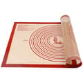 Large Non-Slip Silicone Baking Mat with Measurements 71 × 51 cm for Baking, Countertop Protector, Dough Rolling, Placement/Fondant/Pie Dough-FS-