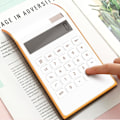 Miniatyrbillede 5 af 5: Lommeregner, Slank og Elegant Design, Kontor/Hjem Elektronik, D DXGHC