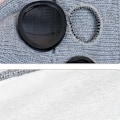 Pikkukuva 6 / 7: Neulottu pipo laseilla ja maskilla Svart Sort