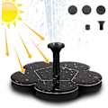 Miniatyrbillede 1 af 4: Solar springvand, solcelle dam pumpe Udendørs vandpumpe Have solcelle