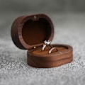 Miniatyrbillede 5 af 5: Rustik Vielsesring Æske Bryllupsdag Ring Holder-FS2- A3