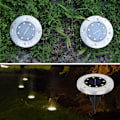 Pikkukuva 3 / 5: Speed 20 x LED-aurinkokennolamppu upotettu maavalosarja
