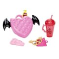 Miniatyrbillede 5 af 6: Monster High-Draculaura flagermusdukke til kæledyr HHK51