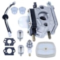 Pikkukuva 4 / 4: C1U-K54A kaasutin ja ilmansuodatin Repower -setti yhteensopiva Mantis 2-tahti 7222 7222E 7222M 7225 7230 7234