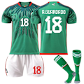 Miniatyrbilde 2 av 3: 22-23 New Mexico hjemmetrøye treningstrøye fotballtrøye - Perfet A.GUARDADO 18 A.GUARDADO 18 S