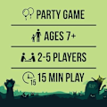 Miniatyrbild 5 av 5: Exploding Kittens Zombie Kittens - Kortspel för vuxna och tonåringar 1627