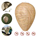 Miniatyrbilde 5 av 5: 4 stk. Vepsfeller Giftfritt Lokkemiddel av Papir, Avskrekkende for Bier - Vepsebol Beige-X42- Beige Beige