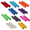 Miniatyrbilde 7 av 10: 1 Par Sykkelstyregrep Gummi VITA White