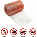 Miniatyrbilde 3 av 5: Mesh, høykvalitets anti-gnagernett Mesh Strikket kobbernett for hjemmehage Skadedyrbekjempelse Gnagere Snegle Fuglekontroll (6 meter)