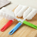 Miniatyrbild 1 av 11: 2-pack - 1 l vattenflaska med sugrör och tid 1*Cleaning cup brush（Random Color）