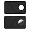 Miniatyrbillede 5 af 8: 1. klasses ægte læder AirTag Wallet Card Case