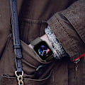 Miniatyrbillede 5 af 5: 20mm/22mm Rem til Amazfit Gts 4//2/2e/3/gts2 Mini/gtr 4/3/pro/gtr2/47mm/stratos Nylon Elastisk Urrem Amazfit Bip Rem wine-FS1- wine 22mm