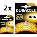 Miniatyrbillede 1 af 4: 2 Duracell CR1616 litiumbatterier