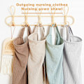 Miniatyrbild 5 av 9: Amningsskydd i bomull, integritetsskydd med halterneck, amningsfiltar, amningsskydd brun-FS1- brown