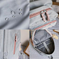 Miniatyrbillede 4 af 4: Rygsæk Dame Mode Taske Vandtæt Nylon Rygsæk - Sort - FS1 -