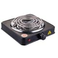 Bærbar Elektrisk Kogeplade med Indikatorlamper Praktisk Komfur[YJD]-FS3- Single1000W Black