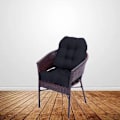 Miniatyrbilde 3 av 5: Utesofa Puter Sett med 2, Utemøbler Gulvputer NAVY-X42- BEIGE