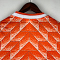 Miniatyrbillede 4 af 5: HOLLAND 1988 HJEMMEBANETRØJE Retro Fodboldtrøje Herre-X42- 2XL