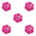 Pikkukuva 2 / 5: 1/2/3/5 1150 kpl DIY-helmihelmiä kauniiden korujen valmistukseen, ruusunpunainen rose red 5PCS