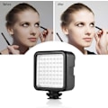 Miniatyrbillede 3 af 3: LED Videolys, 2 stk. 49 LED Kameralys, Dæmpbart Kamerafyld