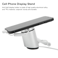 Miniatyrbillede 2 af 7: Tyverisikret mobiltelefon display stand sikkerhedsalarm displayholder med opladningsfunktion til udstillingshaller butikker til IOS interface 1856