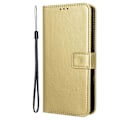 Miniatyrbild 5 av 5: För Honor 200 Smart 5G/ Play 60 Plus 5G Stativfodral Läderplånbok Telefonfodral Crazy Horse-Textur (FMY) Gold