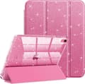 iPad 11. generation (2025) & 10. generation Cover, Glitter Bagside med glitrende finish, Pink[JUN]-FS-