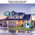 Miniatyrbillede 5 af 5: Babymonitor - Babymonitor med 5-tommer skærm Plug & Play Babymonitor Sort