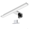 Miniatyrbillede 8 af 8: LED-spejllampe spejl med belysning 5W 30 CM badeværelseslampe til spejlskab badeværelse 6000K neutral hvid badeværelseslampe spejllampe