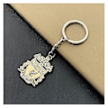 Miniatyrbild 4 av 5: Metallnyckelring med Juve Barcelona Real Madrid Liverpool Paris Tottenham Brasilien Italiensk Nyckelring Hänge Smycken Koppar-FS2- Juve