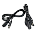 Miniatyrbilde 2 av 5: Forlengelseskabel for Gc 1,8 m Gamecube-spillkonsoll, spillhåndtakssladd, spillkontrolllinje, lader