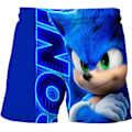 Pikkukuva 1 / 3: Pojat 3D Sonic the Hedgehog Uima-asut Lasten Uimahousut Kesälomashortsit A A 140cm