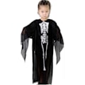 Miniatyrbild 1 av 2: Barn Pojke Superhjälte Cosplay Kostym Maskerad Kläder Outfit Set Skelett Ram-FS4- Skeleton Frame L