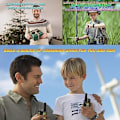 Miniatyrbild 4 av 5: 2 st Barnens Walkie-Talkies 400 - 470mhz Mini - Radio 6 k