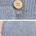 Miniatyrbilde 5 av 7: Strikket Lue med Briller og Maske Svart Sort