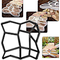 Miniatyrbilde 2 av 4: Belegningsform - Belegningssteiner DIY Trinnsten
