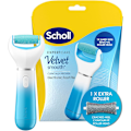 Pikkukuva 1 / 3: Scholl Velvet Smooth Wet & Dry Sähköinen Jalkaraspi Sininen Rui-FS3-