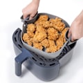 Pikkukuva 6 / 10: Ilmakypsennin Silikonimuotti Elintarvikkeiden Turvallinen Uusiokäyttöinen Lämpökestävä Uuni Tarvikkeet Gra Gr Grey Round 19cm X Style