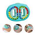 Miniatyrbild 1 av 2: Rotating Magic Bean Cube Fidget Leksaker Vuxen Stress Relief