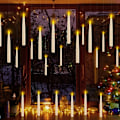 Miniatyrbild 1 av 6: 12-Pack Floating Candles – LED Lights with Wand-X43-