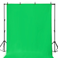 Pikkukuva 1 / 3: Vihreä taustakangas jalustalla valokuvaukseen 1x1,5 m, virtuaalinen vihreä tausta videostudio C:hen 1709