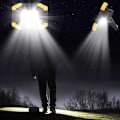 Miniatyrbild 3 av 5: 50W Bärbar Solcellsdriven LED-strålkastare Arbetslampa USB-laddningsbar