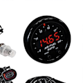 Miniatyrbillede 3 af 3: AEM 30-0300 X-Series Bredbåndsmåler AFR O2 Brændstof/luftforhold 2 1/16\" 52MM-Perfekt-X42-