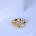 Miniatyrbild 4 av 5: Brev kristall brosch nålar initial strass brosch för kvinnor St-FS1-