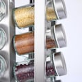 Miniatyrbillede 3 af 5: Roterende Krydderstativ med Etiketter - 20 krukker